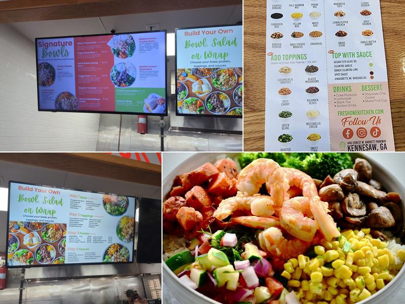 Fresh One Kitchen - Kennesaw Menu