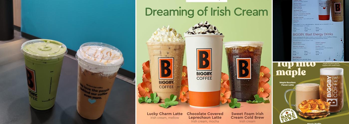 BIGGBY COFFEE Menu