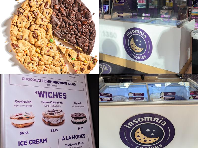 Insomnia Cookies Menu