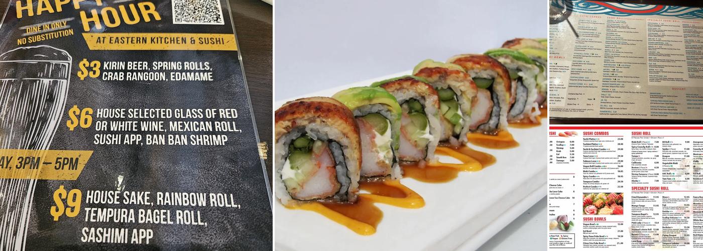 Eastern Kitchen & Sushi Menu