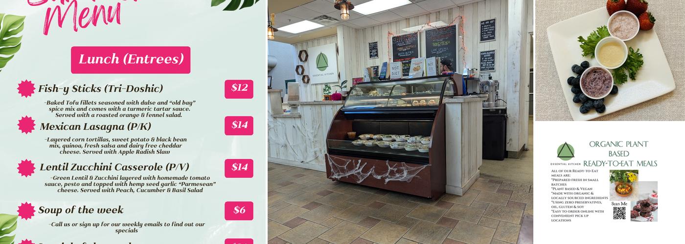 Essential Kitchen & Essential Kitchen Cafe Menu