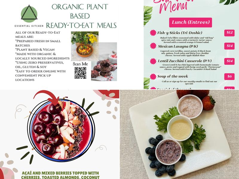 Essential Kitchen & Essential Kitchen Cafe Menu