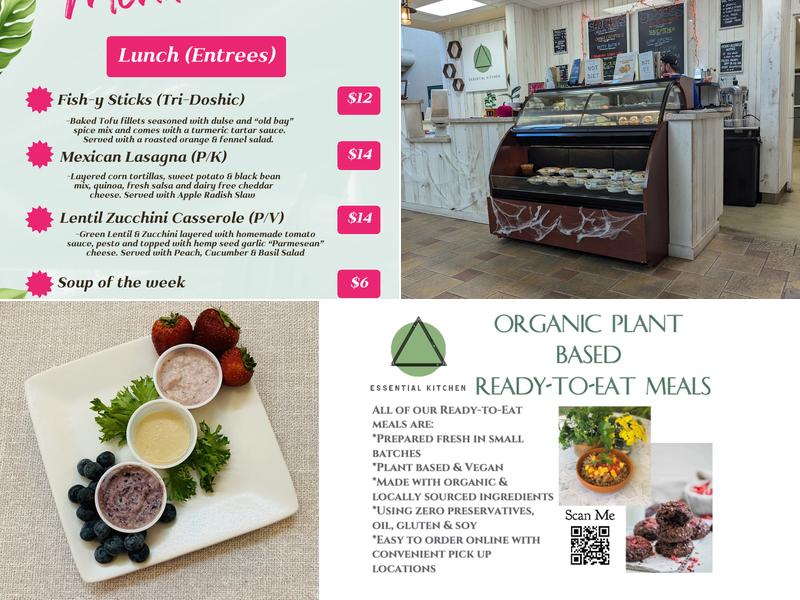 Essential Kitchen & Essential Kitchen Cafe Menu