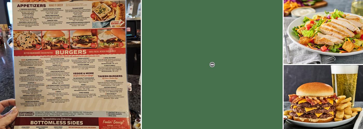 Red Robin Gourmet Burgers And Brews Menu