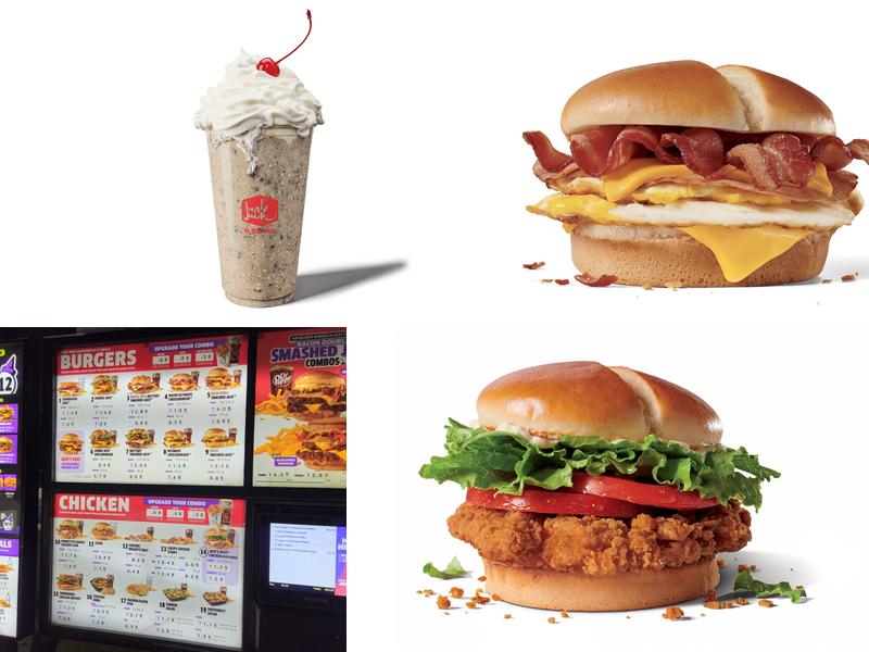 Jack in the Box Menu