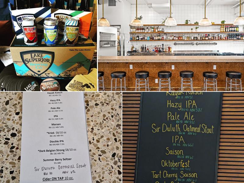 Lake Superior Brewing Menu