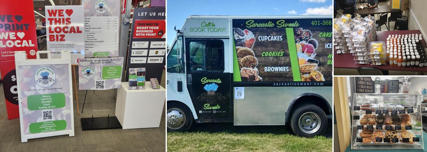 Sarcastic Sweets Menu