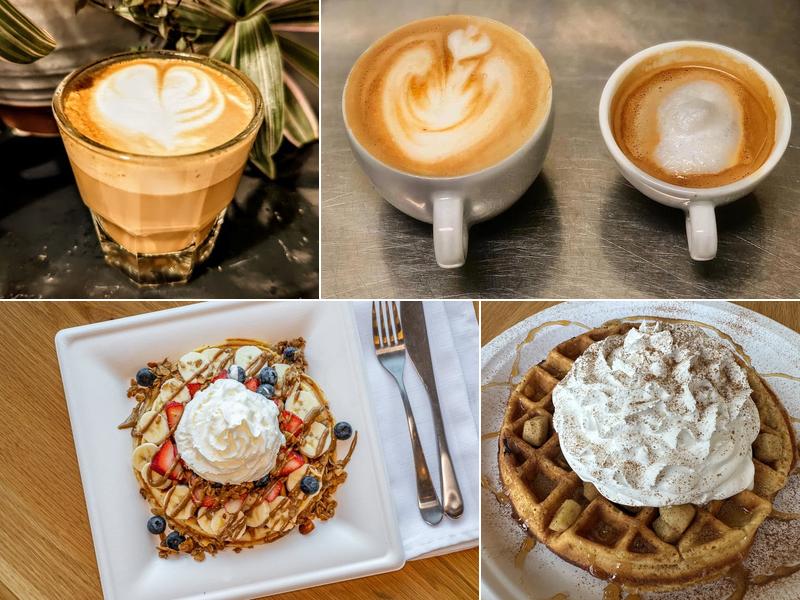 Black Coffee and Waffle Bar