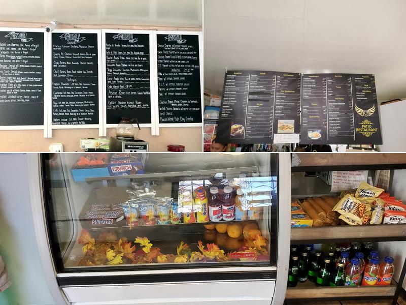 Right Away Patio Restaurant Menu