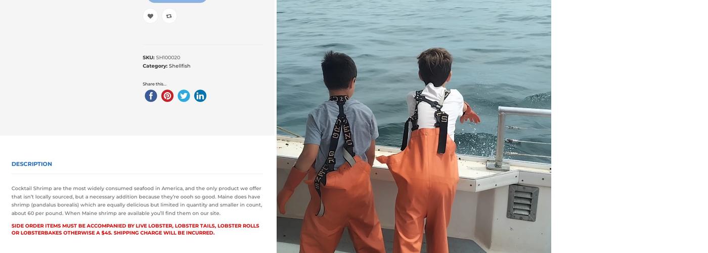 Lucky Catch Lobster Menu