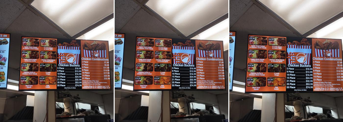 Fast Wicked Chicken Menu