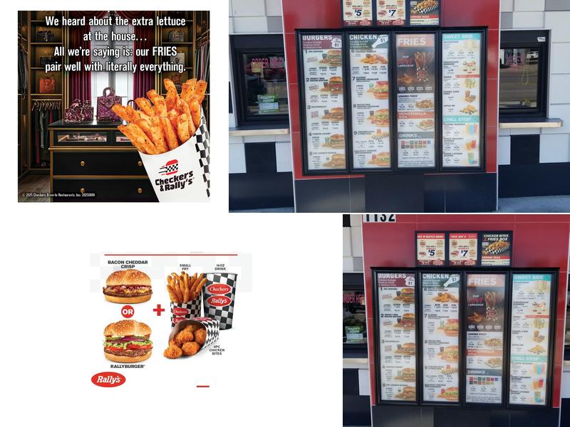 Checkers Menu