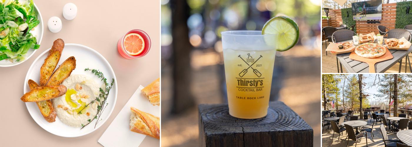 Thirsty's Cocktail Bar Menu