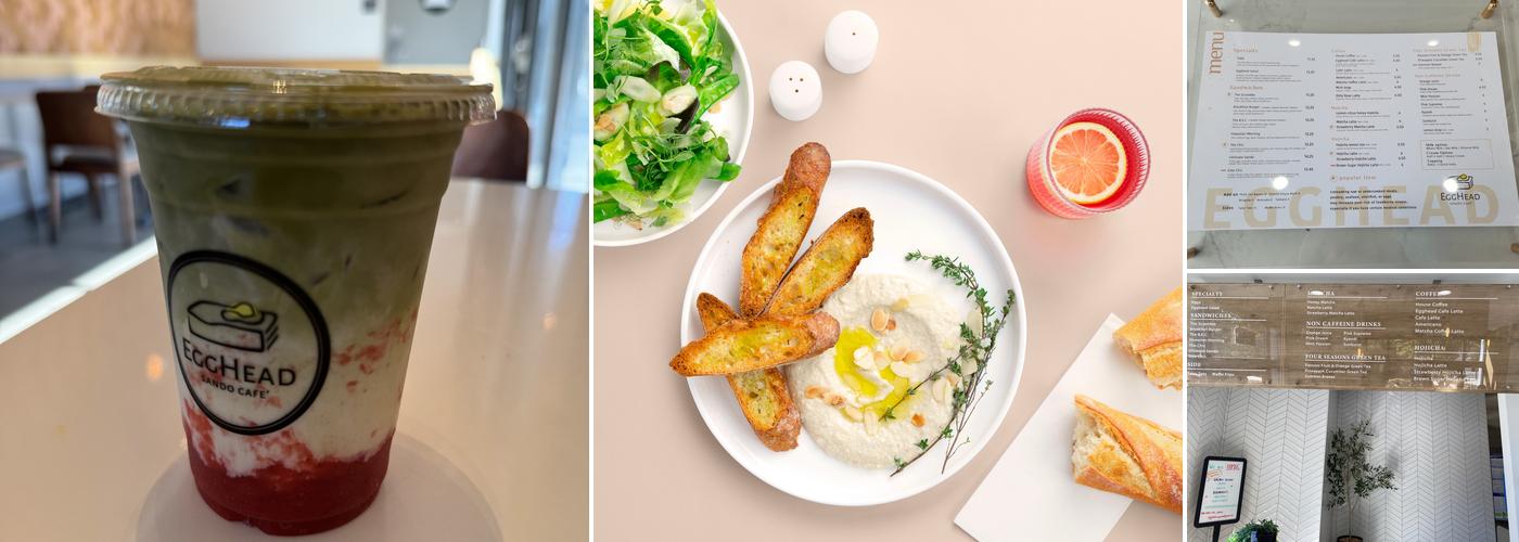 Egghead Sando Cafe Menu