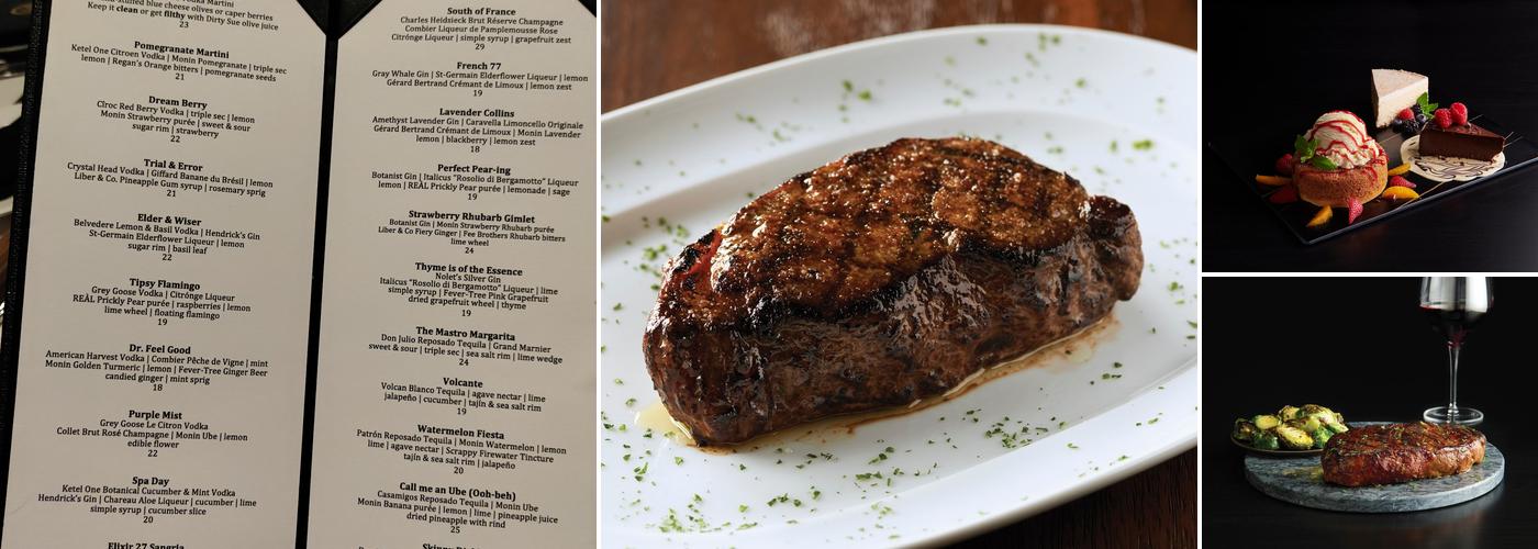 Mastro's Steakhouse Menu
