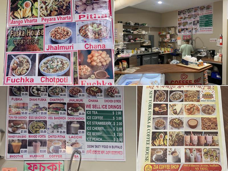 New York Fuska and coffee shop Menu