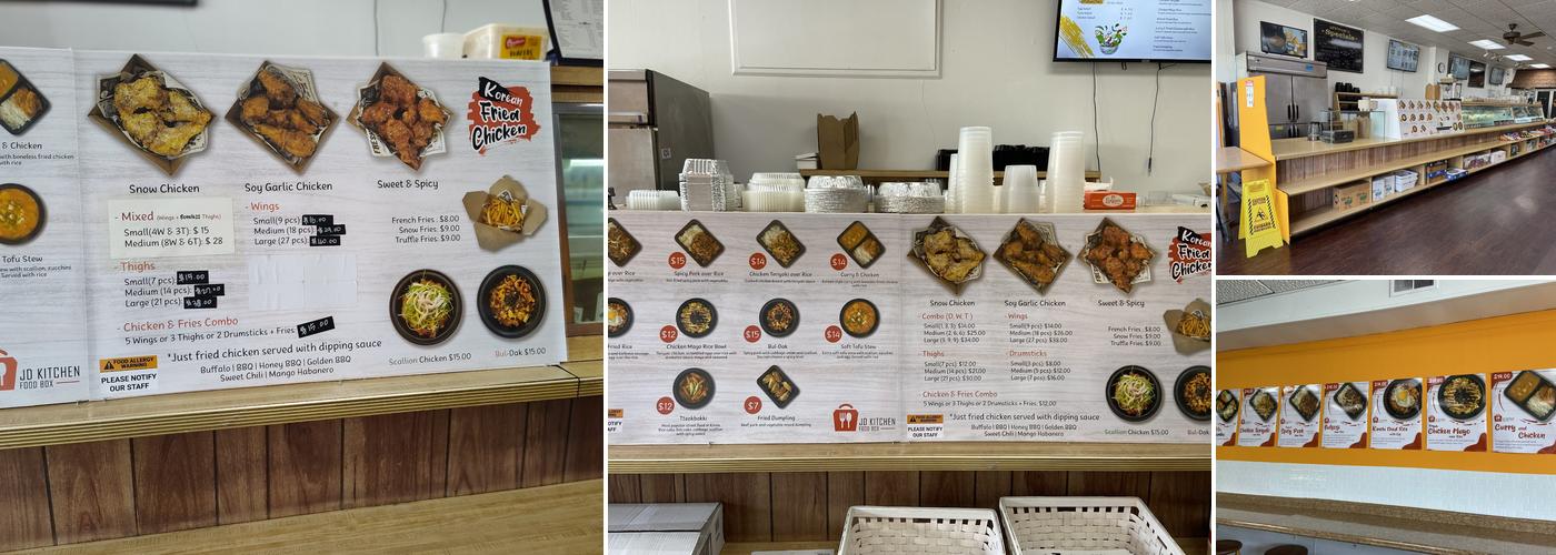 Whitman Deli & JD Kitchen Menu