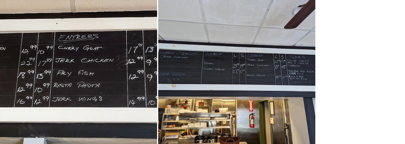 Allspice Kitchen Menu