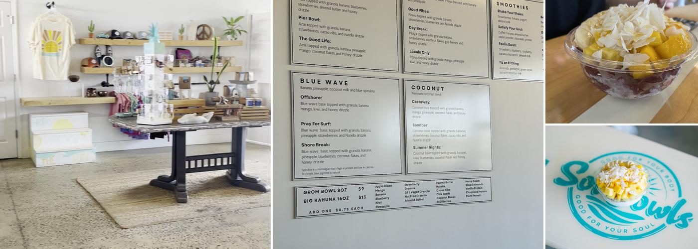 Sol Bowls Menu
