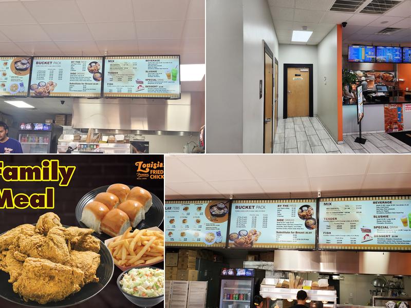 Louisiana Famous Fried Chicken Menu
