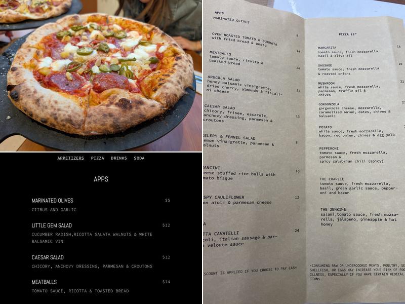 BUZZO PIZZA Menu