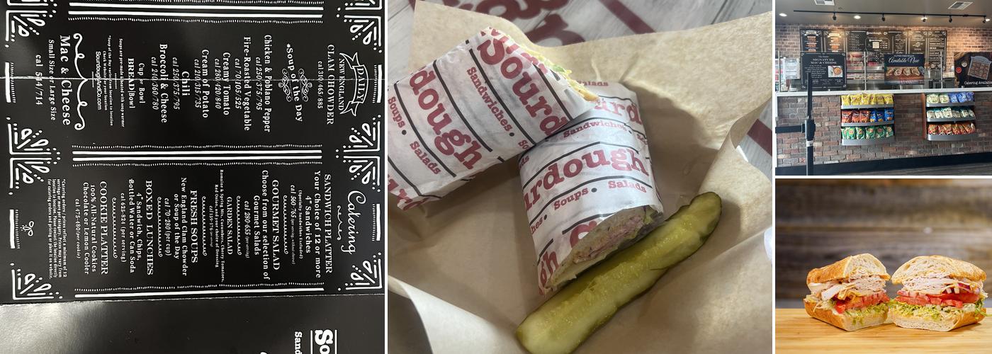 Sourdough & Co. Dale Road Menu