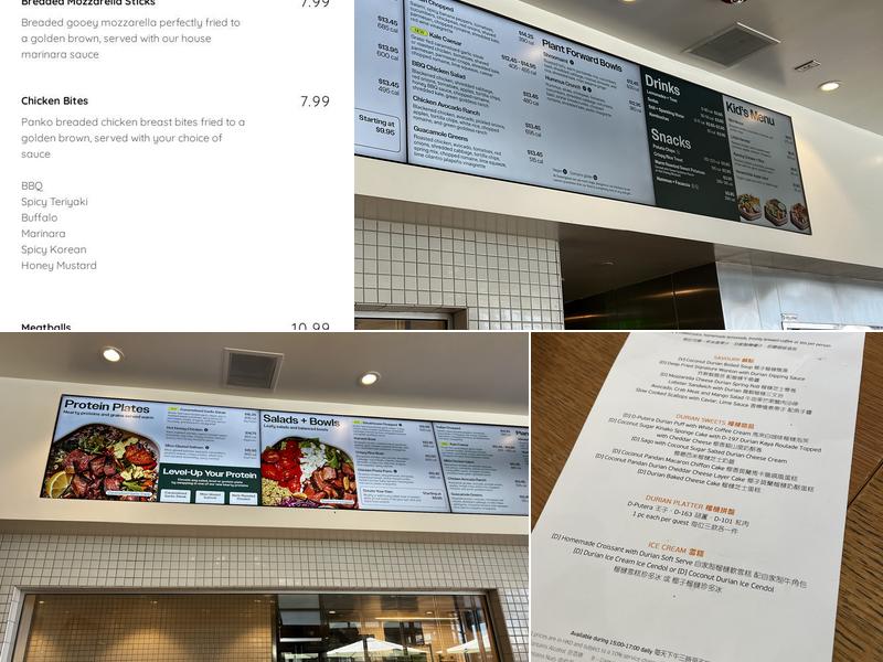 Iconic Eats Menu