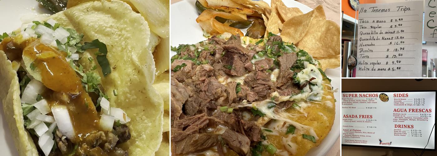 Reynalda Cucina & Amor Menu