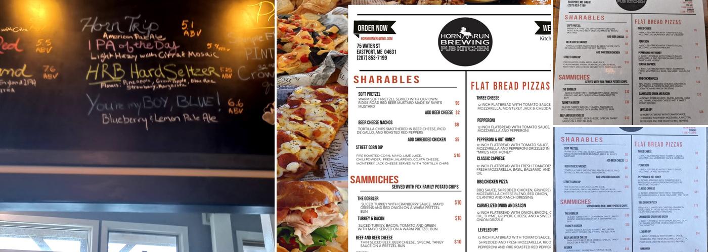 Horn Run Brewing Menu