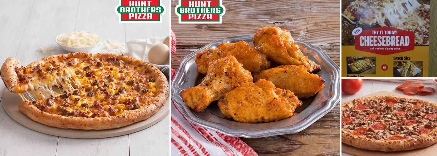 Hunt Brothers Pizza Menu