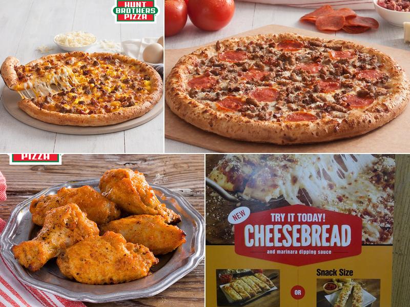 Hunt Brothers Pizza Menu