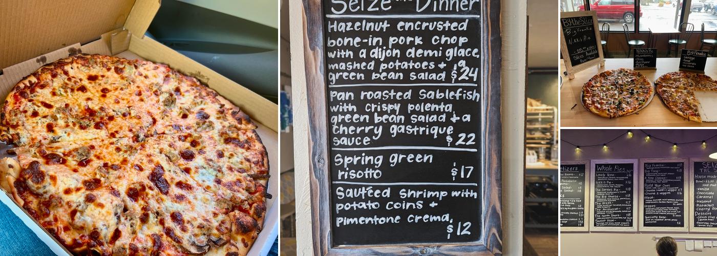 Seize the Slice Menu