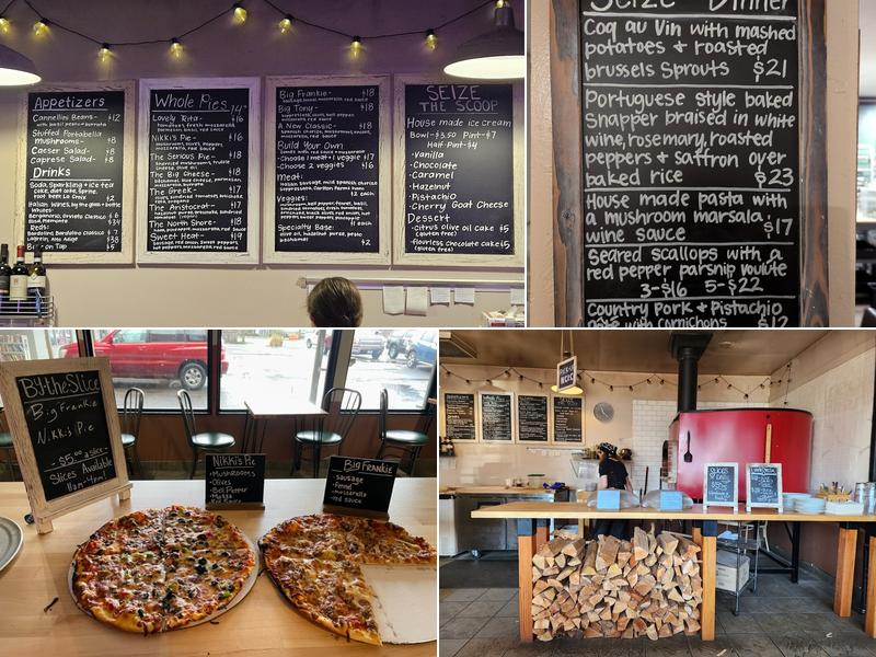 Seize the Slice Menu