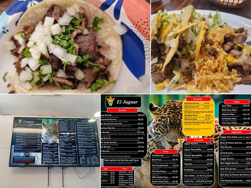 El Jaguar Menu