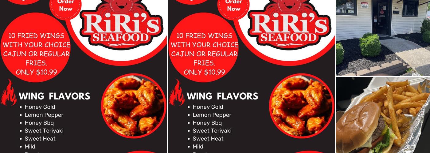 RiRi’s Seafood Menu