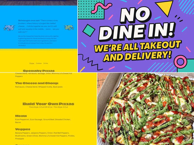 Pizza Nerds Menu
