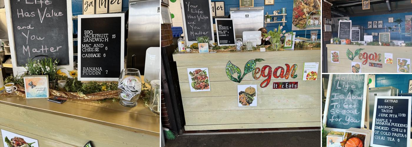 Vegan It Iz Eats Menu