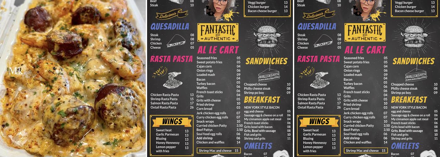 Cookie’s New York FLAVA Menu