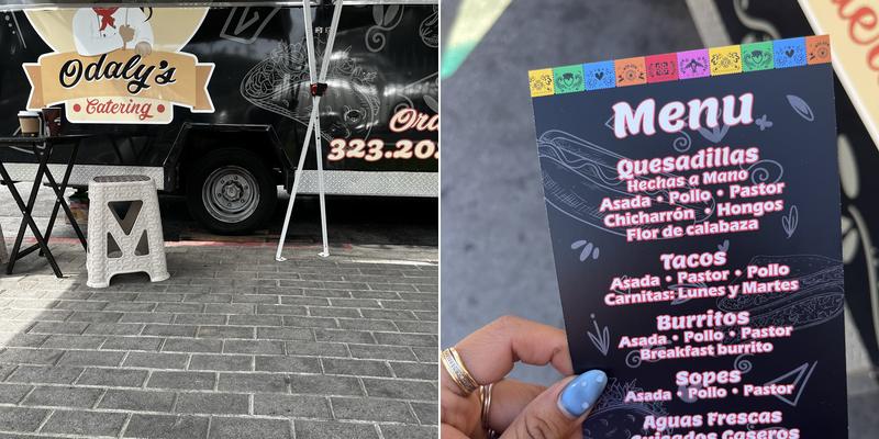 Odalys hot dogs Menu