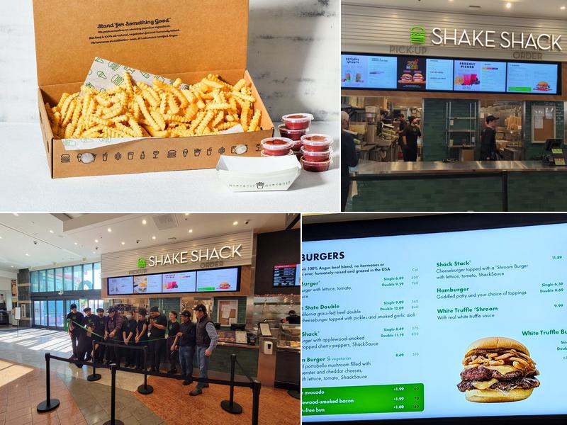 Shake Shack Westfield Oakridge Menu