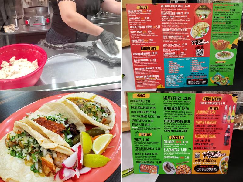 Taqueria El Grullense M&G #2 Menu