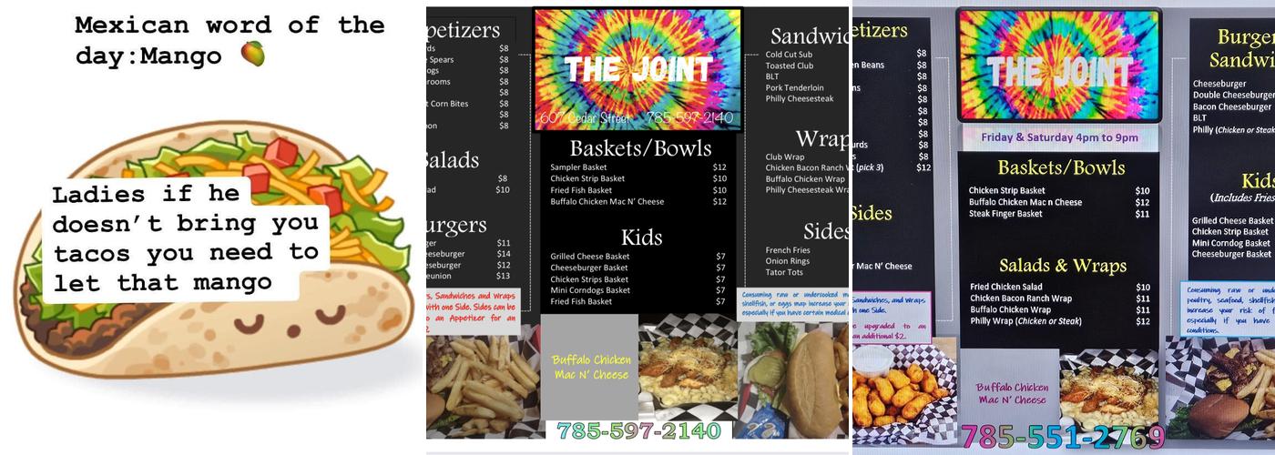 The Joint Menu