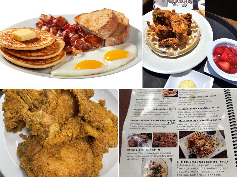 Elicious Southern Style Breakfast and Brunch Menu