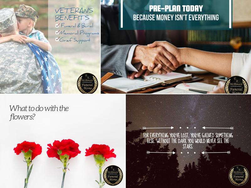 E E McDonald Funeral Home Inc