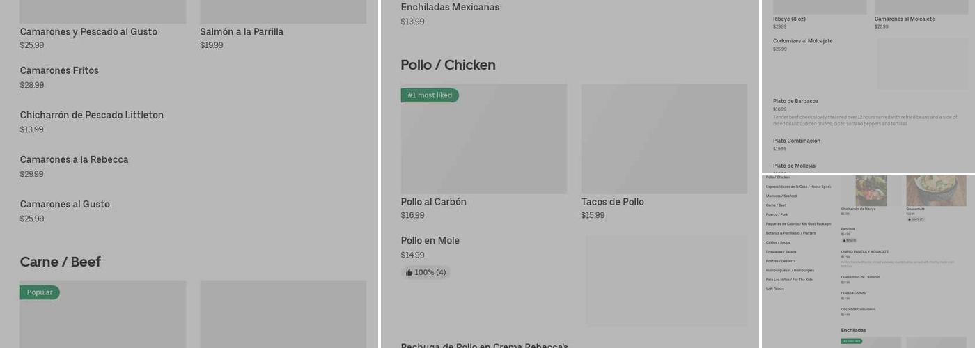 B's Menu