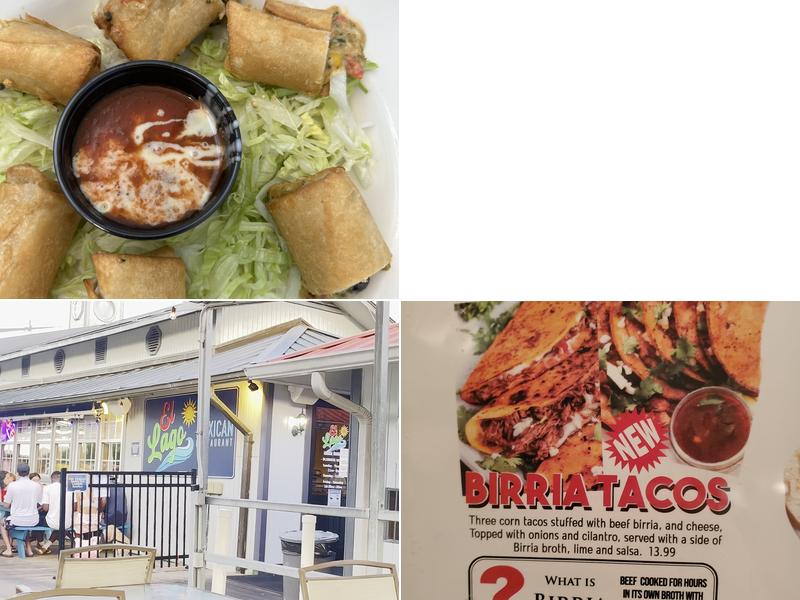 EL Lago Mexican Restaurant Menu