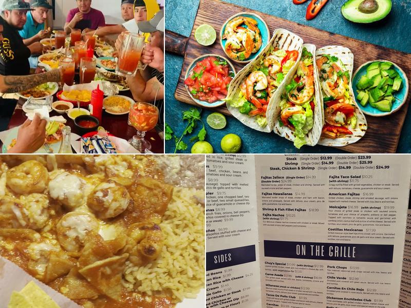 Mar & Tierra Mexican Grill and Mariscos Menu