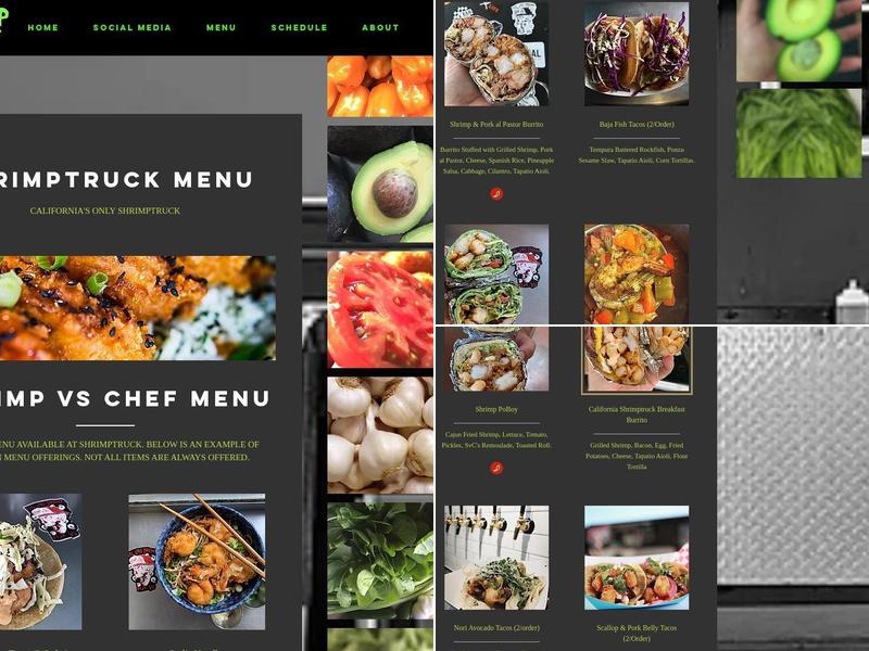 Shrimp vs Chef Menu