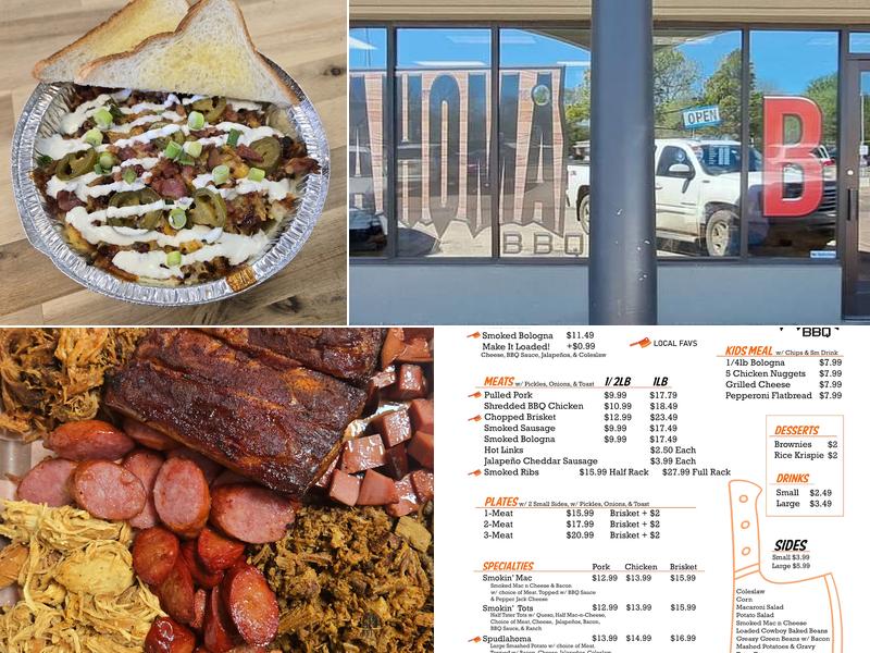 Smokelahoma Bbq Menu