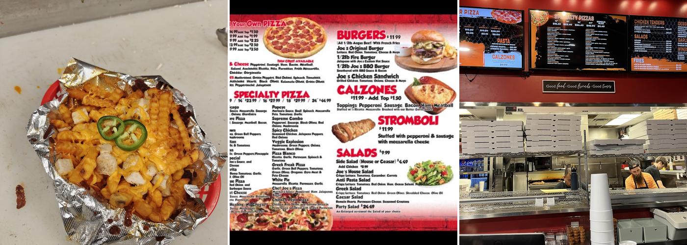 Jimmy & Joe's Pizzeria Serious Slices Menu